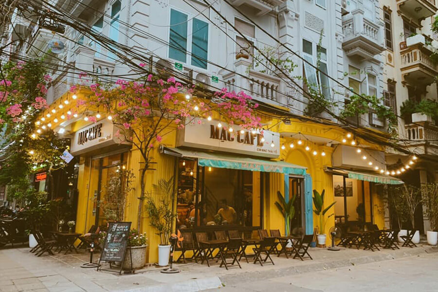 Quán cà phê sách đẹp tại Hà Nội