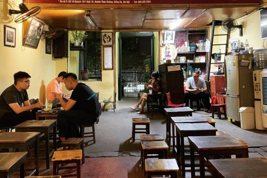 Quán cà phê cổ giá rẻ ở Hà Nội