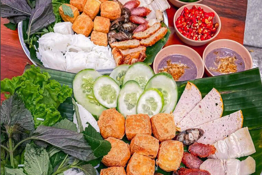 Quán bún đậu mắm tôm ngon rẻ ở Hà Nội