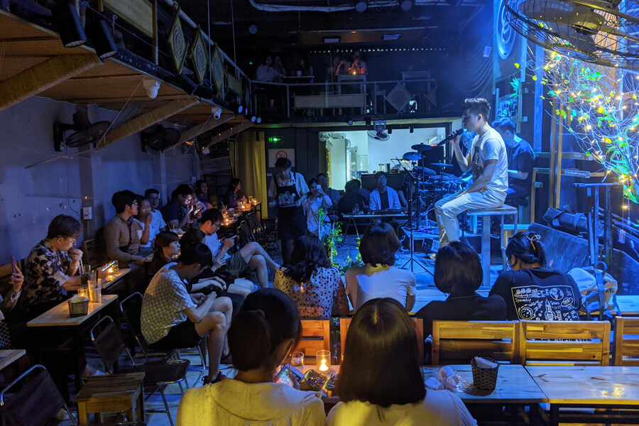 Quán cà phê nhạc sống số 1 tại Hà Nội
