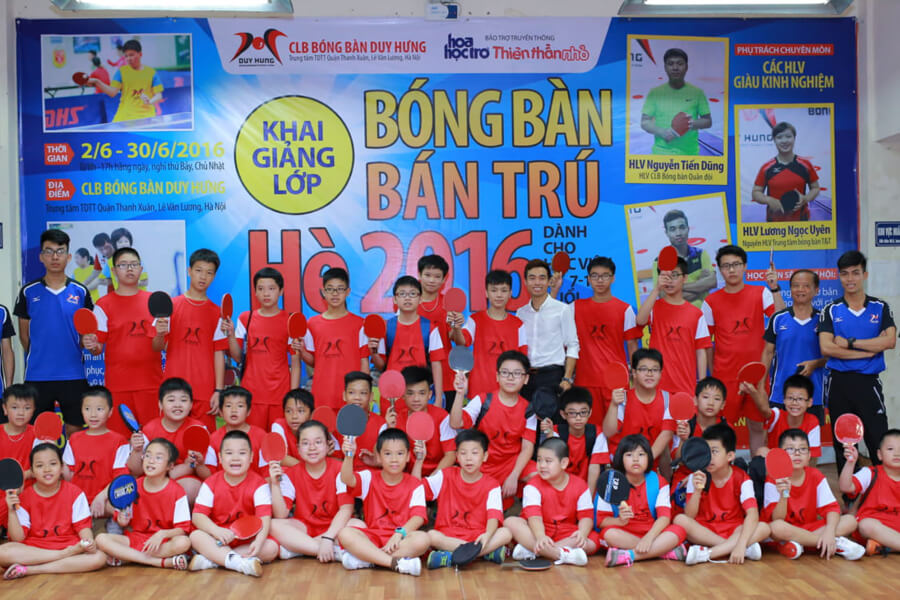 Câu lạc bộ bóng bàn uy tín tại Hà Nội