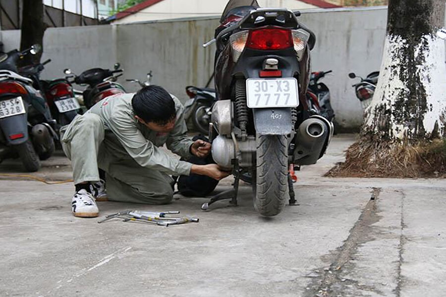 Địa chỉ cứu hộ xe máy nhanh chóng tại Hà Nội