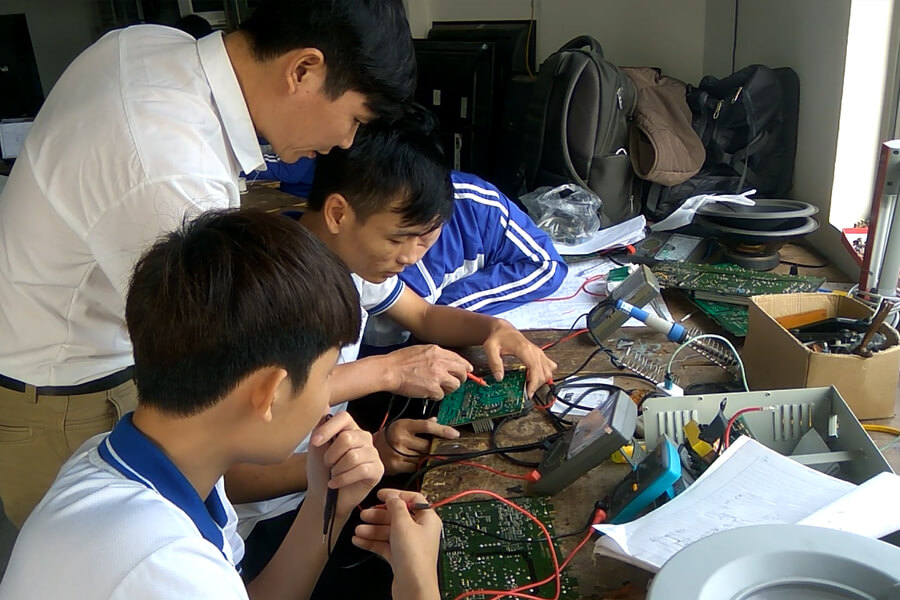 Trường đào tạo nghề điện tử lâu năm tại Hà Nội