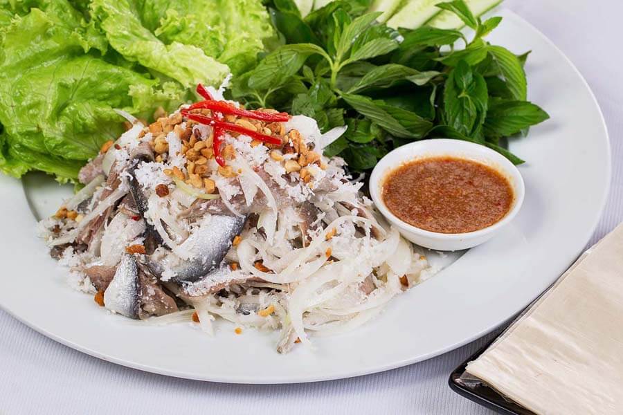 Quán gỏi cá nổi tiếng ở Hà Nội