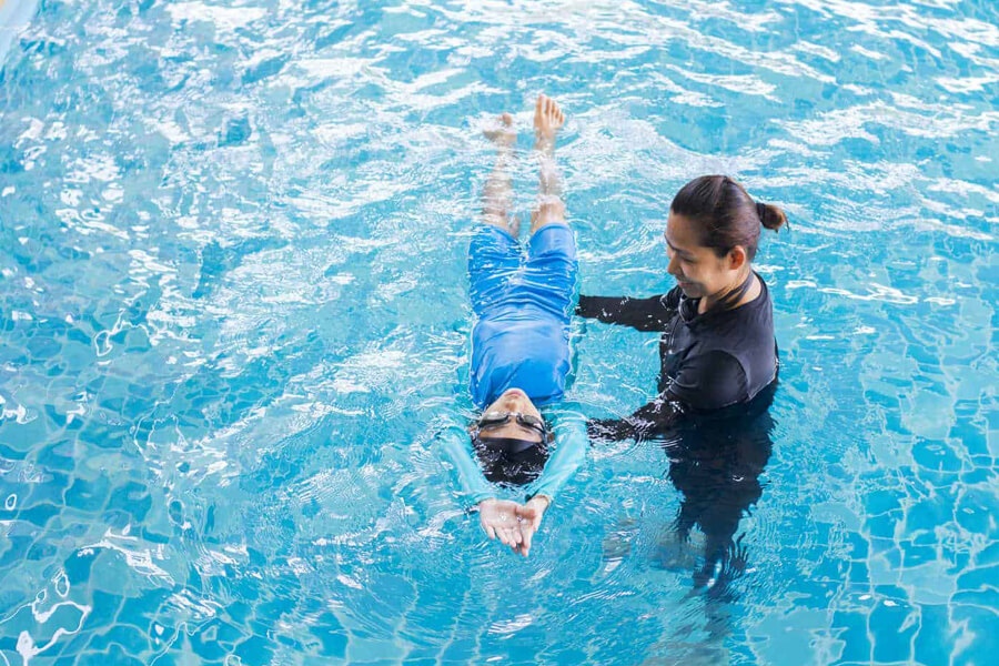 Lớp học bơi chất lượng tại Hà Nội