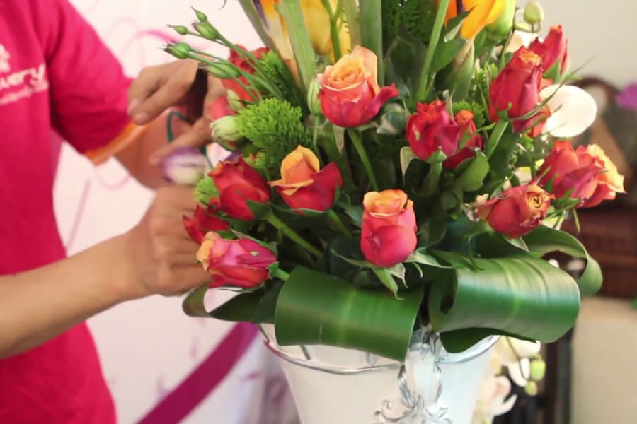 Nơi học cắm hoa giá rẻ tại Hà Nội