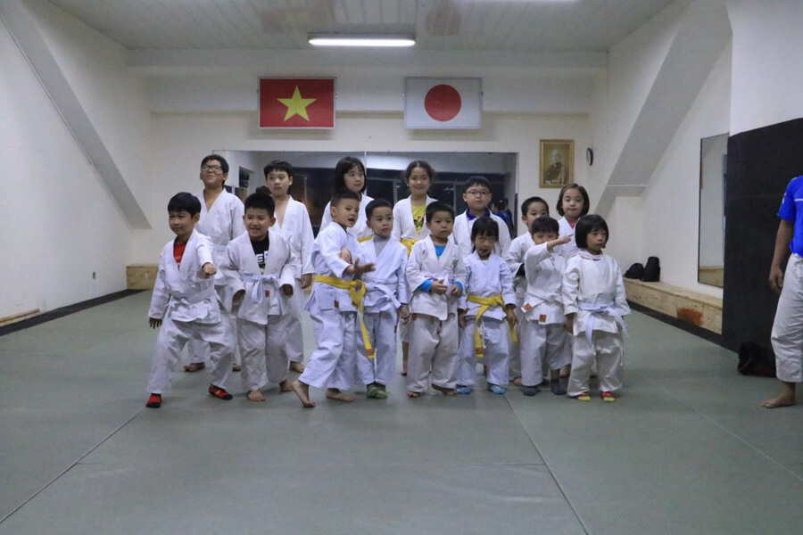 Địa chỉ học võ karate tại Hà Nội