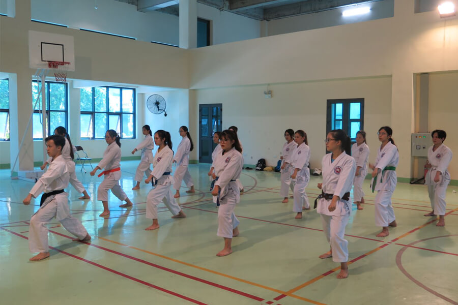 Đia chỉ dạy võ karate chuyên nghiệp tại Hà Nội