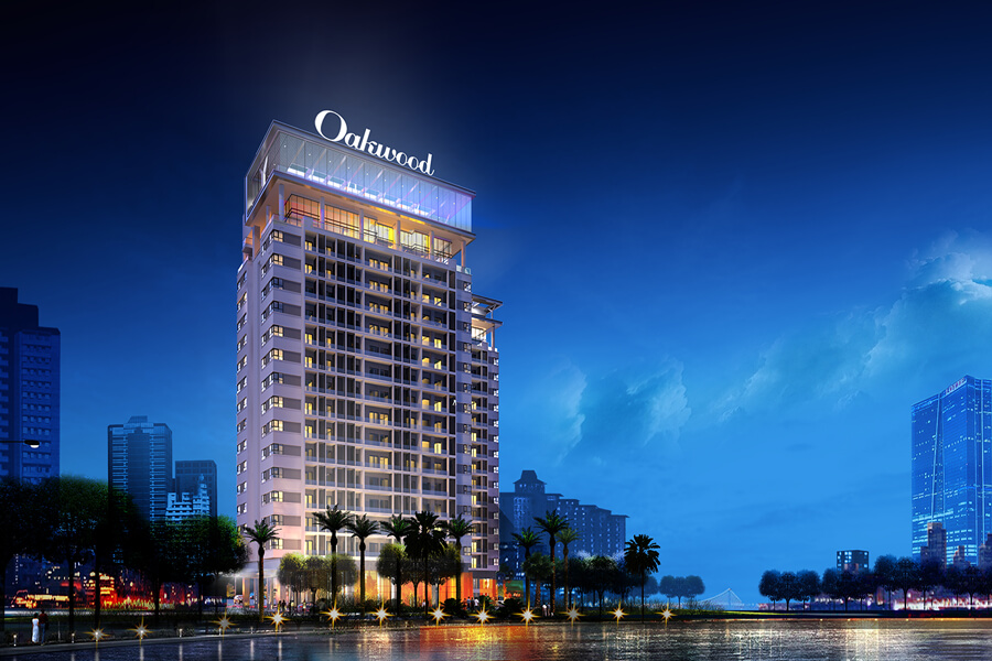 Khách sạn 5 sao đẹp tại Hà Nội Oakwood Residence
