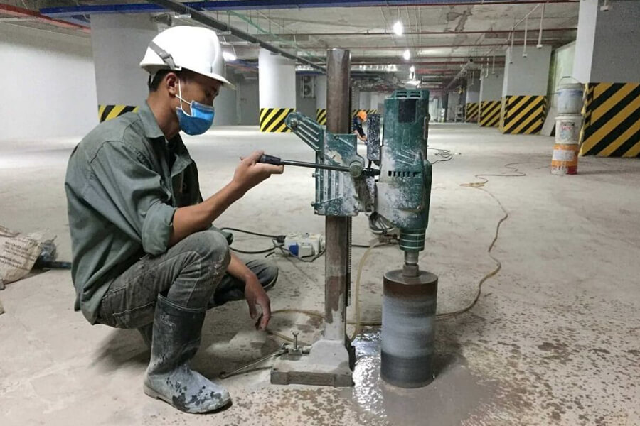 Dịch vụ khoan cắt bê tông chất lượng tại Hà Nội