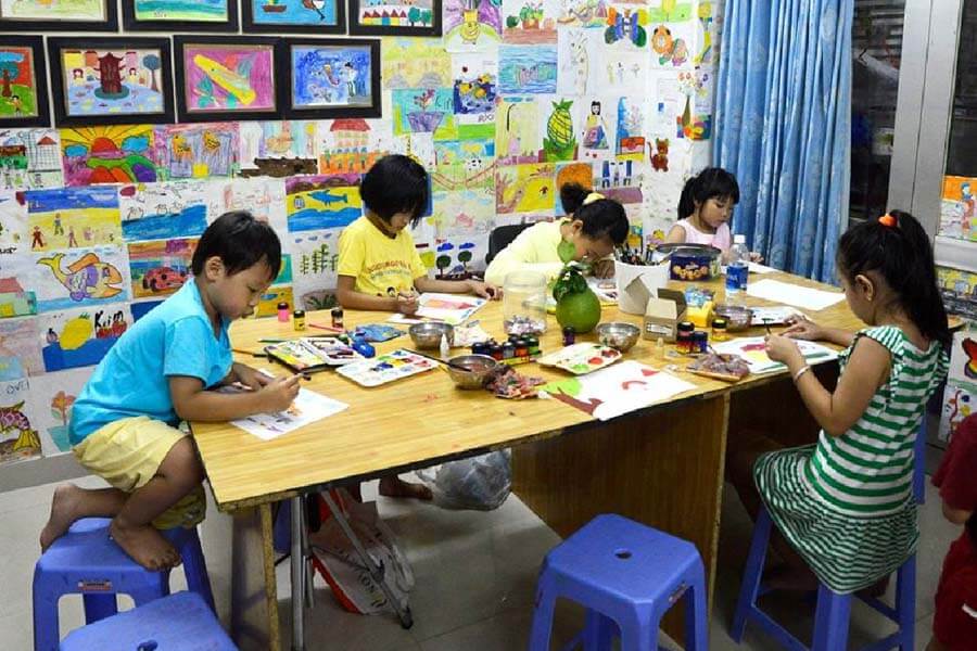 Nơi dạy vẽ cho trẻ em chất lượng tại Hà Nội