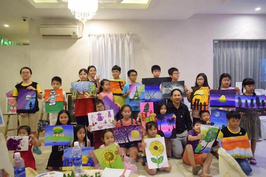 Địa chỉ học vẽ uy tín cho trẻ em tại Hà Nội
