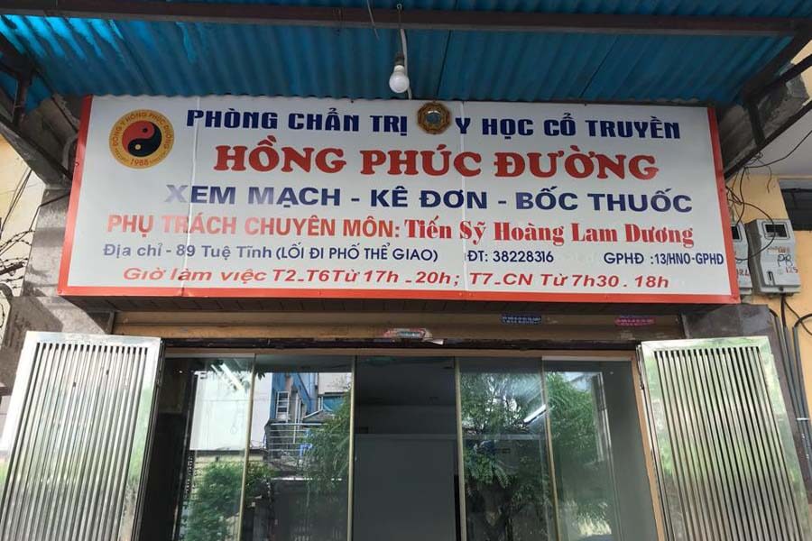 Phòng khám đông y giá rẻ ở Hà Nội