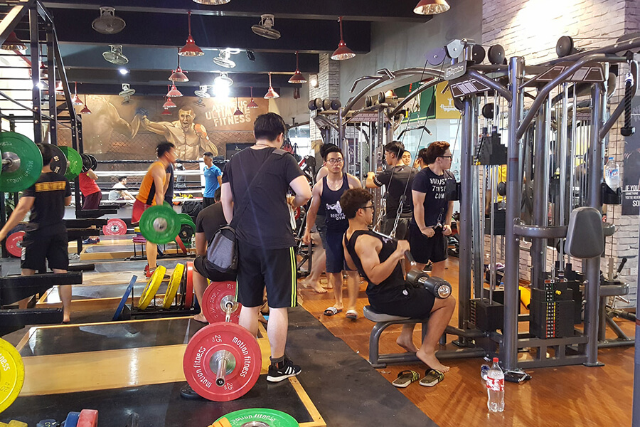 Phòng tập gym chất lượng tại Hà Nội