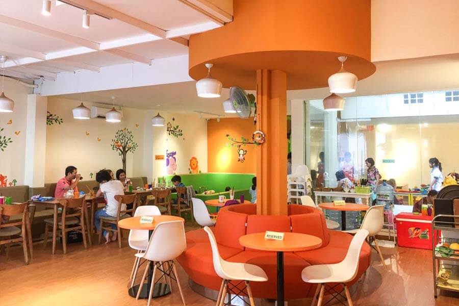 Tiệm cà phê cho chỗ bé chơi thỏa thích tại Hà Nội