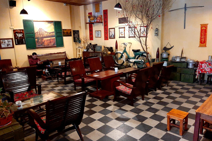 Quán cà phê cổ đẹp ở Hà Nội