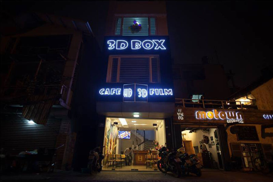 Quán cà phê phim chất lượng ở Hà Nội 3D Box