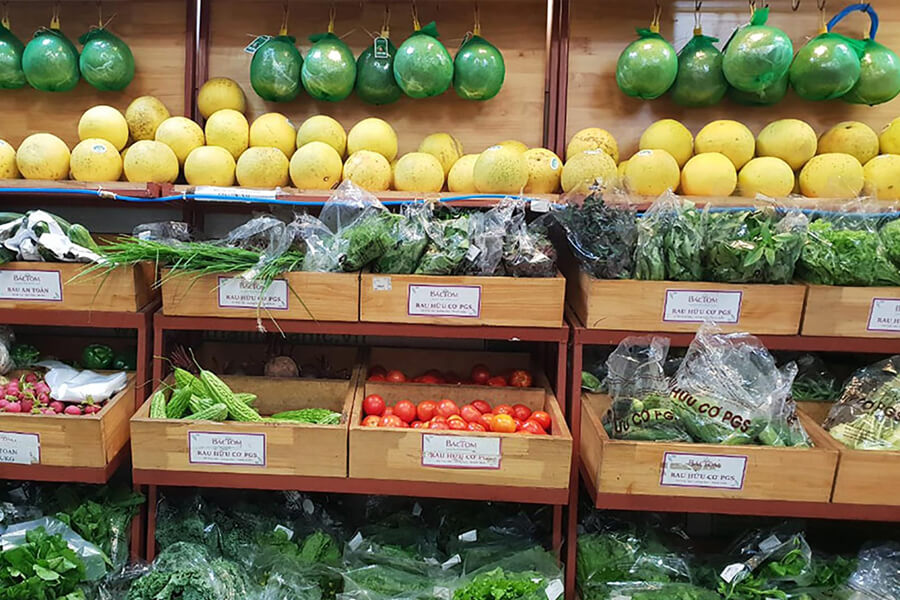 Cửa hàng bán rau sạch đáng tin cậy tại Hà Nội