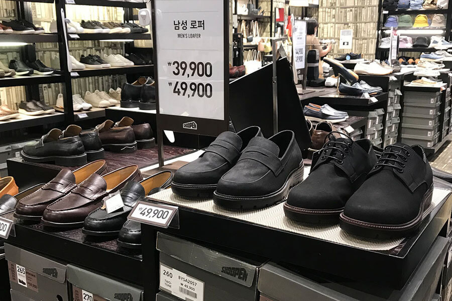 Điểm bán giày nam số 1 ở Hà Nội