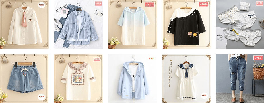 shop bán quần áo Nhật Bản K2D ở Hà Nội