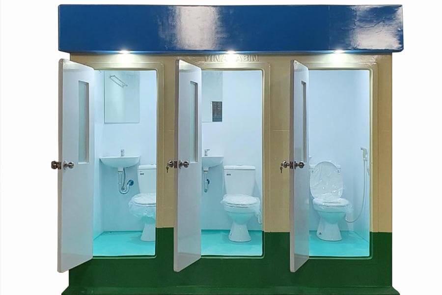 Cho thuê nhà vệ sinh công cộng sạch tại Hà Nộii