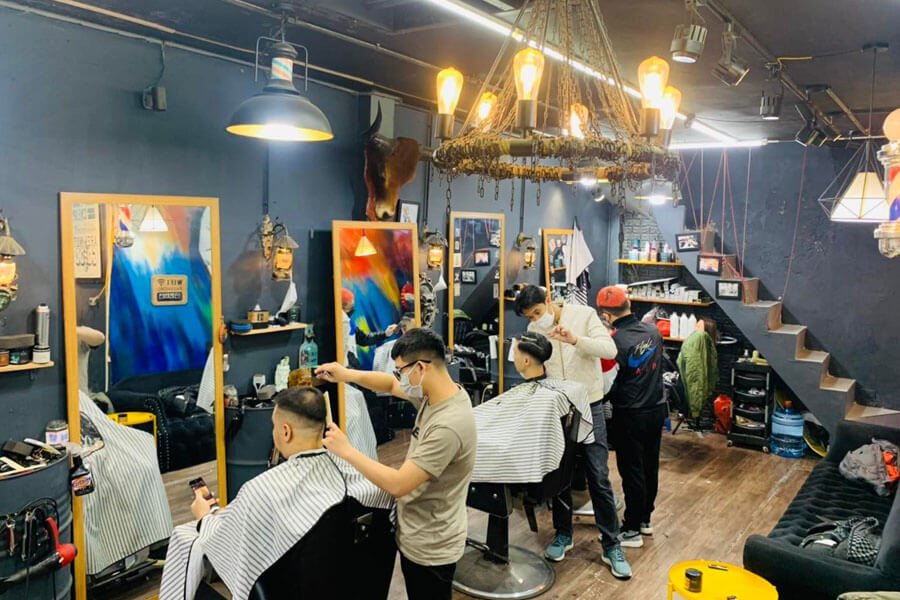 Salon cắt tóc nam hàng đầu ở Hà Nội