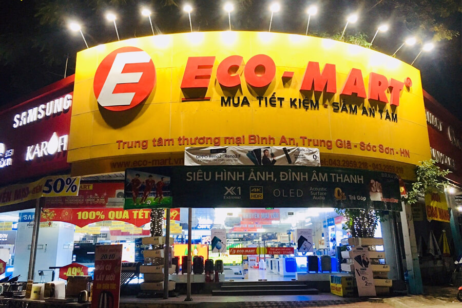 Eco Mart - Siêu thị điện máy chất lượng tại Hà Nội