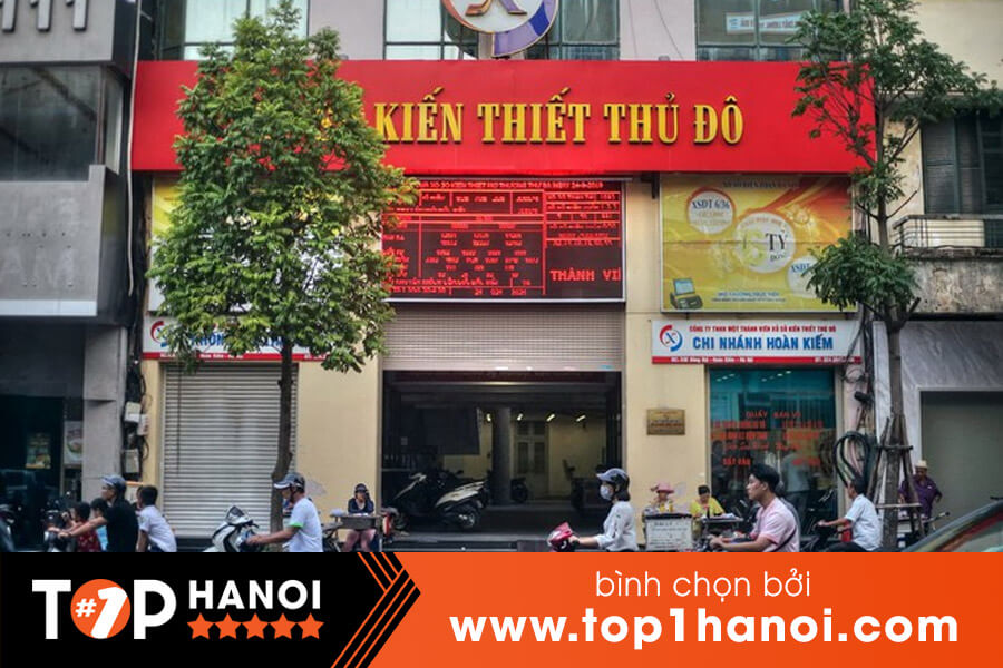 Đại lý vé số uy tín tại Hà Nội Công ty XSKT Thủ đô 
