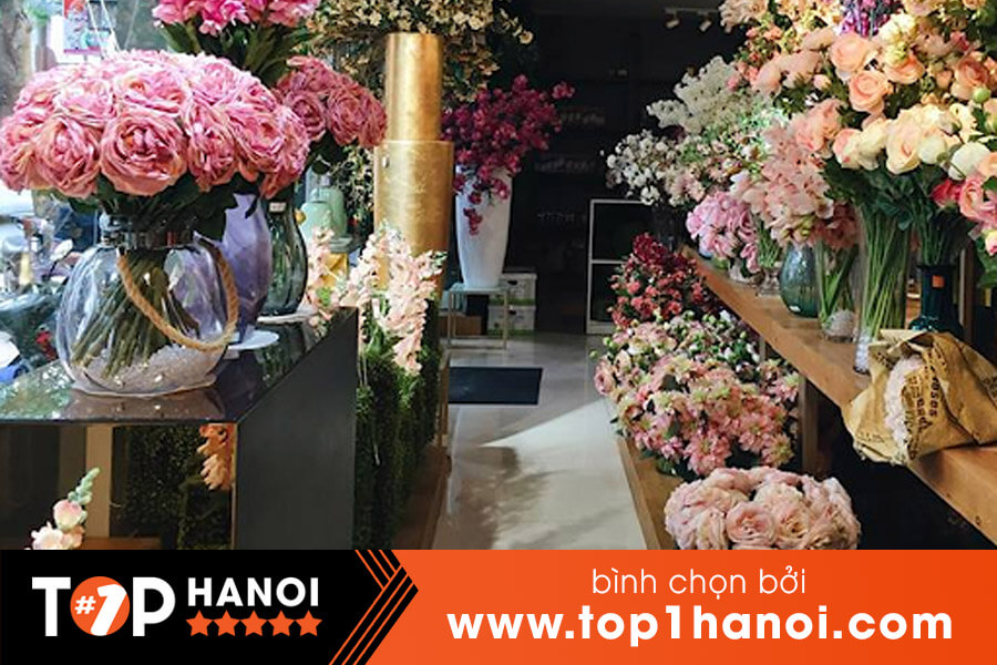 Địa điểm bán hoa giả đpẹ ở Hà Nội Hương Thủy