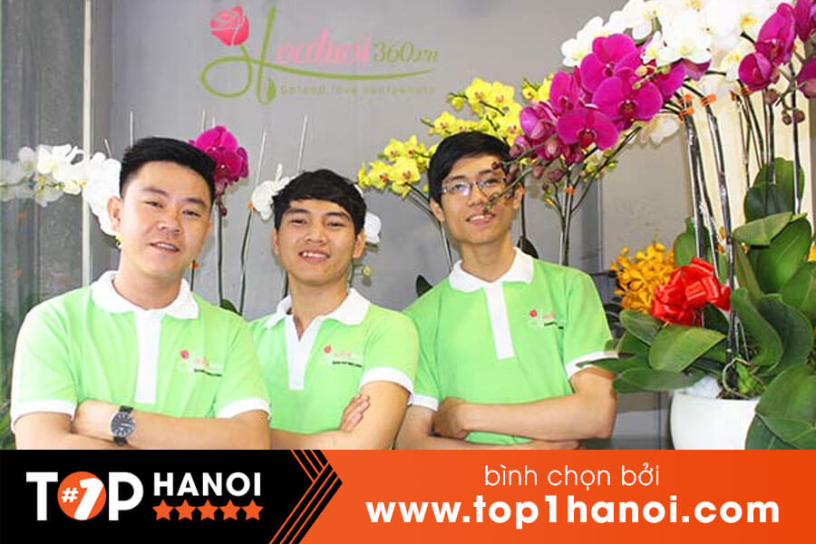 Shop hoa lan Hà Nội giá rẻ Hoa tươi 360