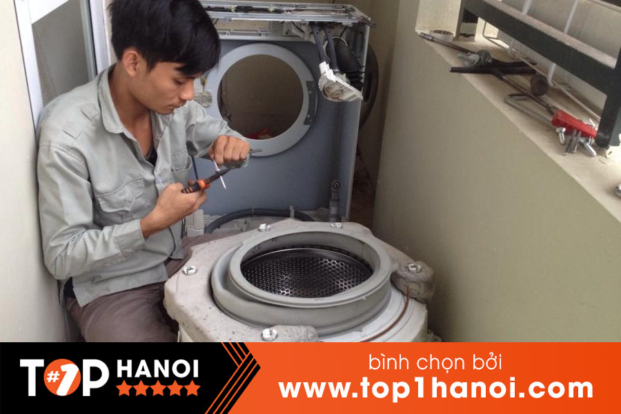 Dịch vụ sửa chữa máy giặt Hà Nội giá rẻ công ty điện lạnh 24h
