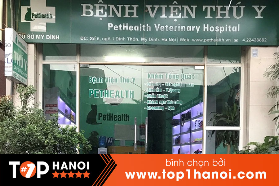 Bệnh viện thú y Hà Nội Pethealth